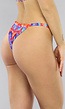 Cheeky Tanga Bikinibroekje met Print