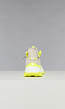 Grove Beige Sneakers met Neon Gele Details