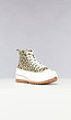 Panterprint Plateau Sneakers met Rits