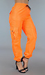 Oranje Parachute Cargo Broek