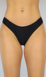 Zwart V  Gevormd Bikinibroekje