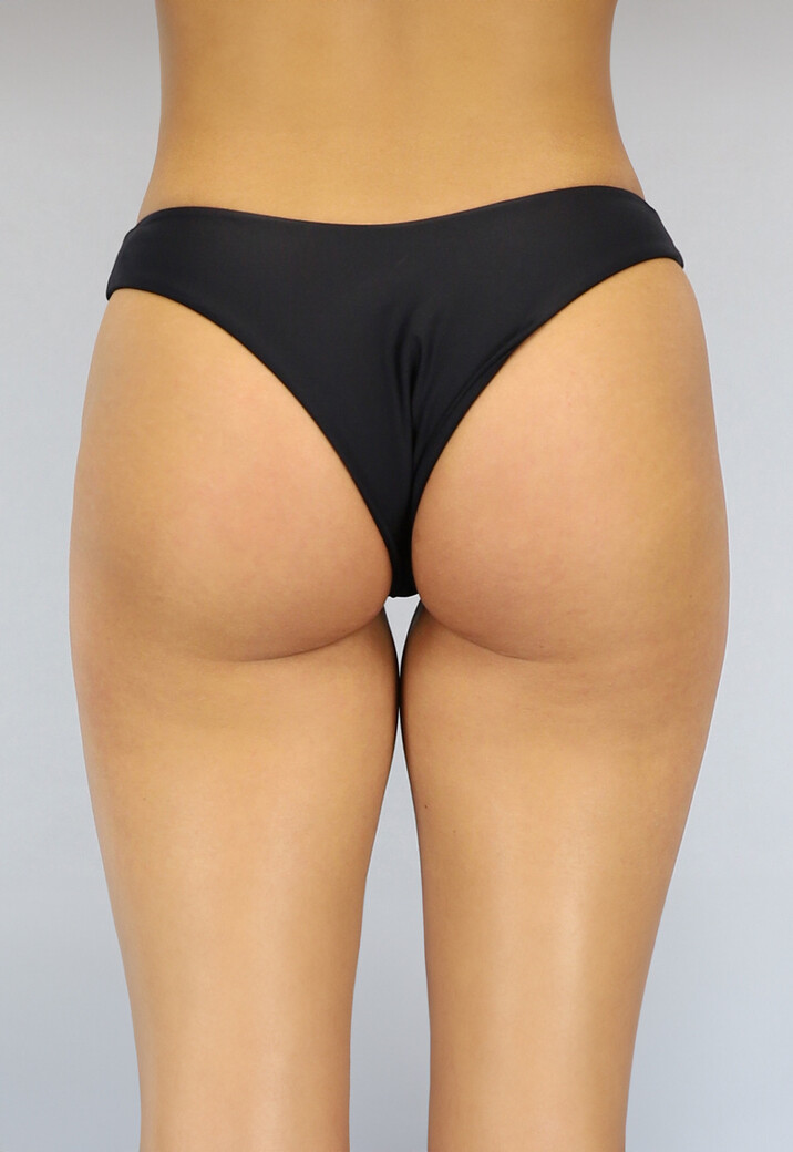Zwart V  Gevormd Bikinibroekje