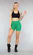 Korte Groene Yoga Short