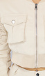 Beige Bomber Two Piece met Skort