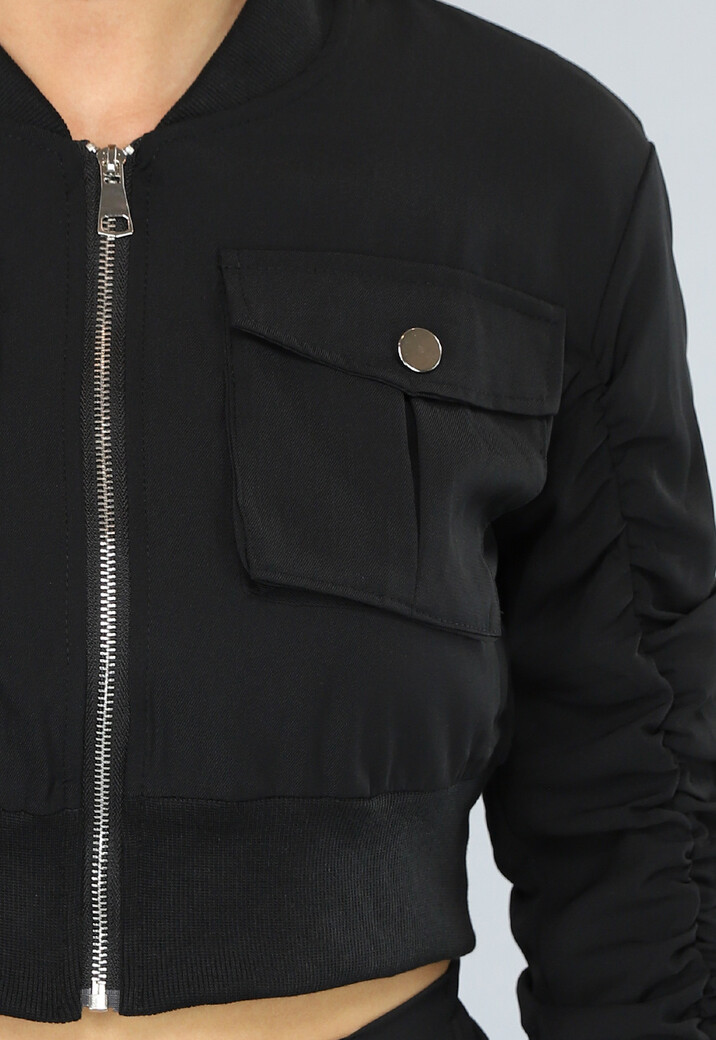 Zwarte Matching Skort Set