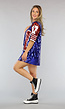 Football Jersey Jurk met Pailletten in Sportieve Look