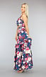 Bloemenprint Two Piece met Maxi Rok