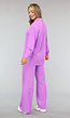 Lila Co Ord Set met Pantalon