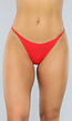 Stretchy Naadloze Rode String