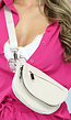 Vouwbare Beige Fanny Bag