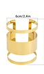 Enkele Statement Armband in Goud