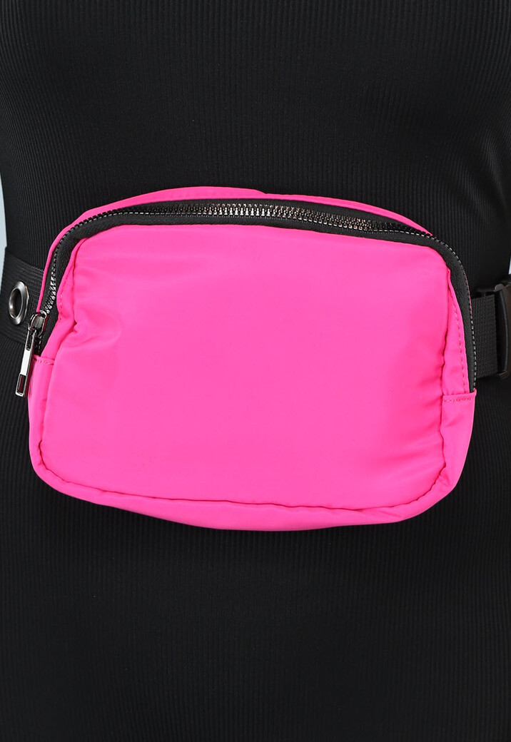 Hardroze Heuptas met Zwarte Band