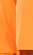 Oranje Cropped Blouse met Zakje