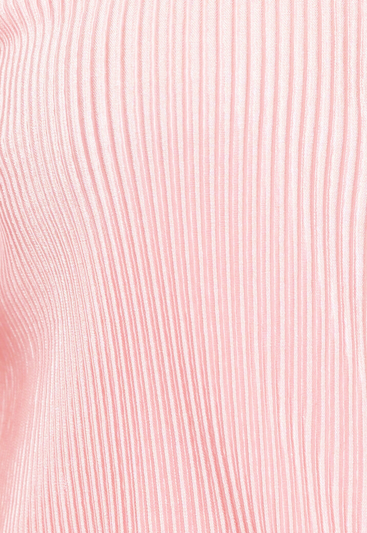 Flowy Rib Two Piece in Baby Roze