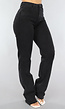 Zwarte Lange Straight Leg Tall Jeans met Stretch