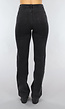 Zwarte Lange Straight Leg Tall Jeans met Stretch