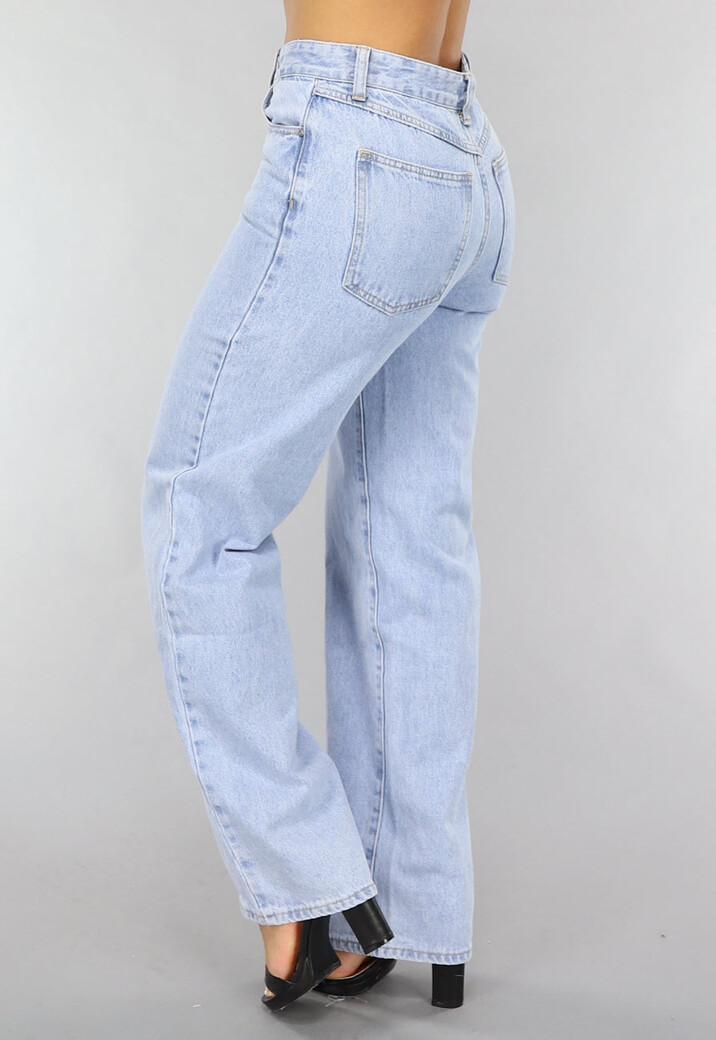 Lichtblauwe Baggy Jeans