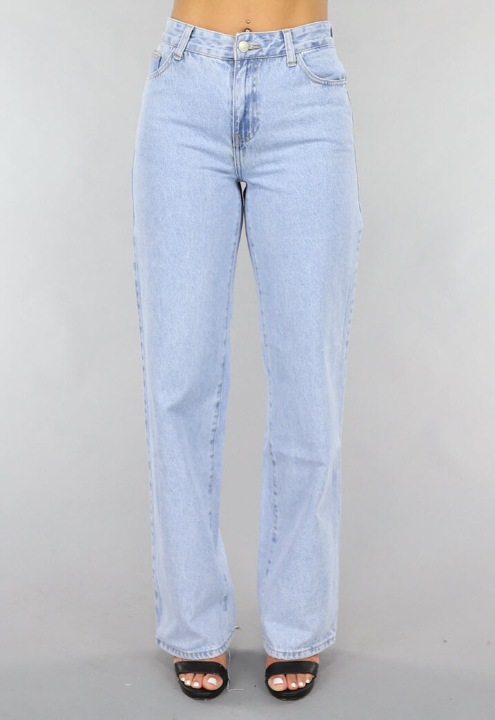 Lichtblauwe Baggy Jeans