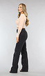 Zwarte Tall Spijkerbroek met Rechte Pijpen