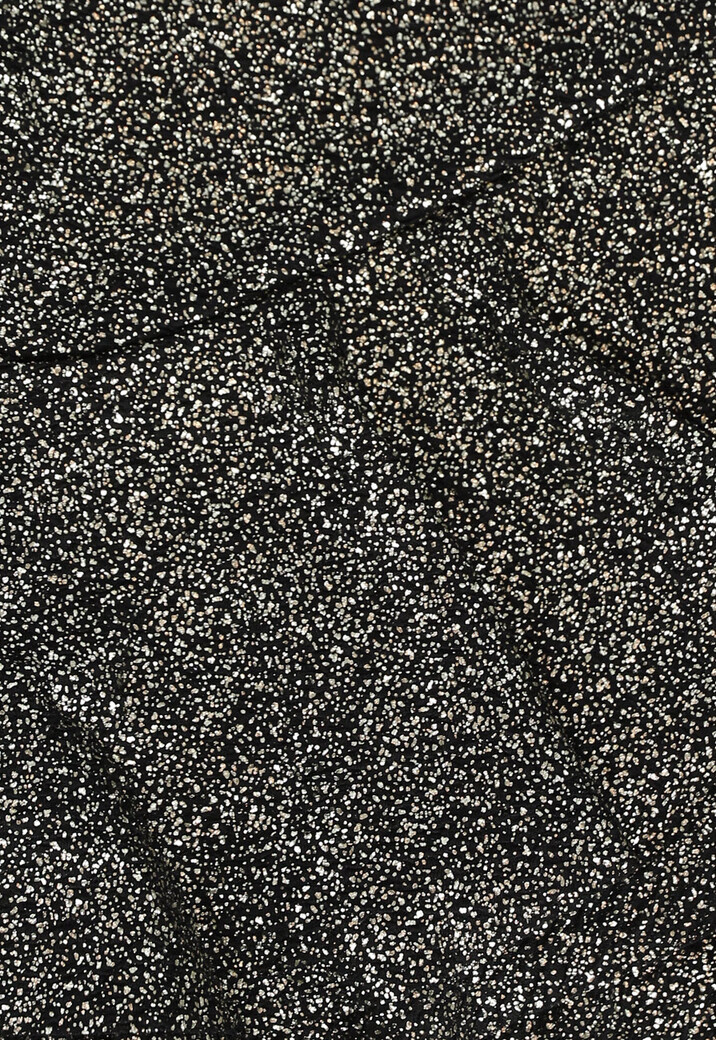 Zilveren Ruffle Skort met Glitters