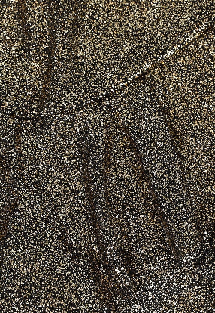 Gouden Glitter Skort met Ruffles