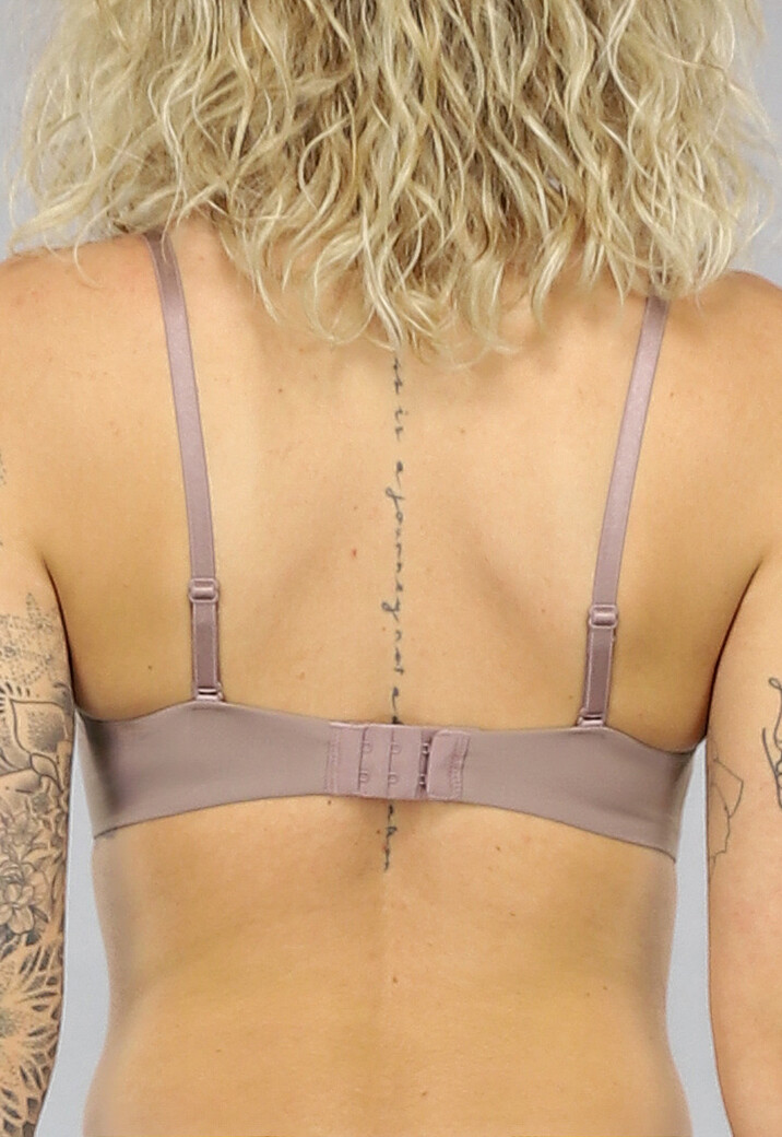 Zachte Taupe BH met Kruisbare Bandjes