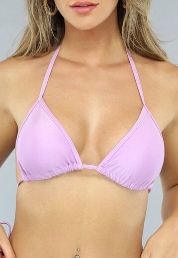 NEW0506 Lila Triangel Bikini Top