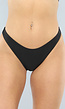 Zwart Cheeky Bikinibroekje