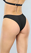 Zwart Cheeky Bikinibroekje