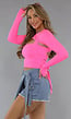 Neon Roze Bolero