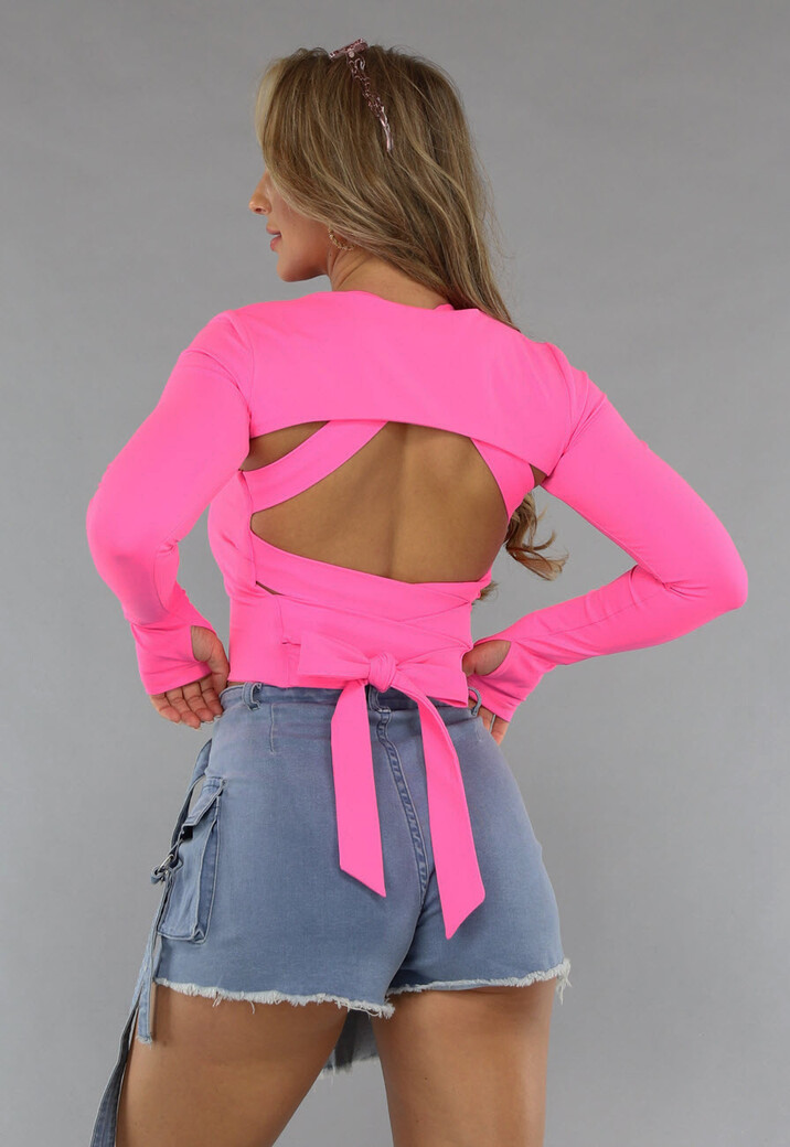 Neon Roze Bolero