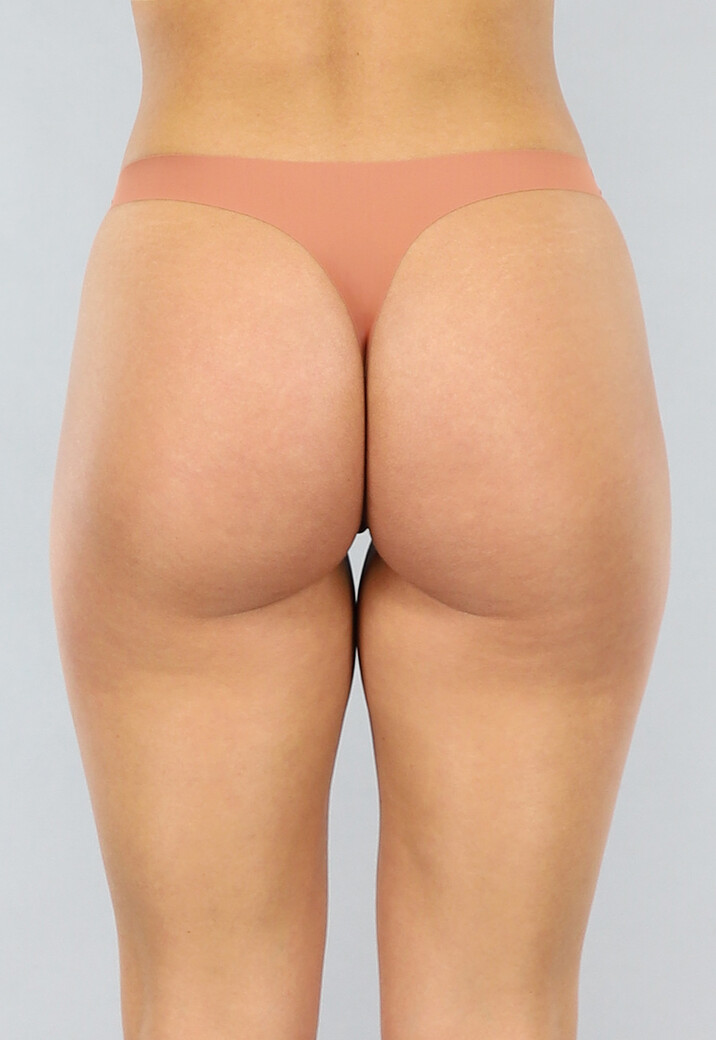 Roestbruine Naadloze String