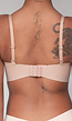 Naadloze Beige Maximizer BH met Afneembare Bandjes