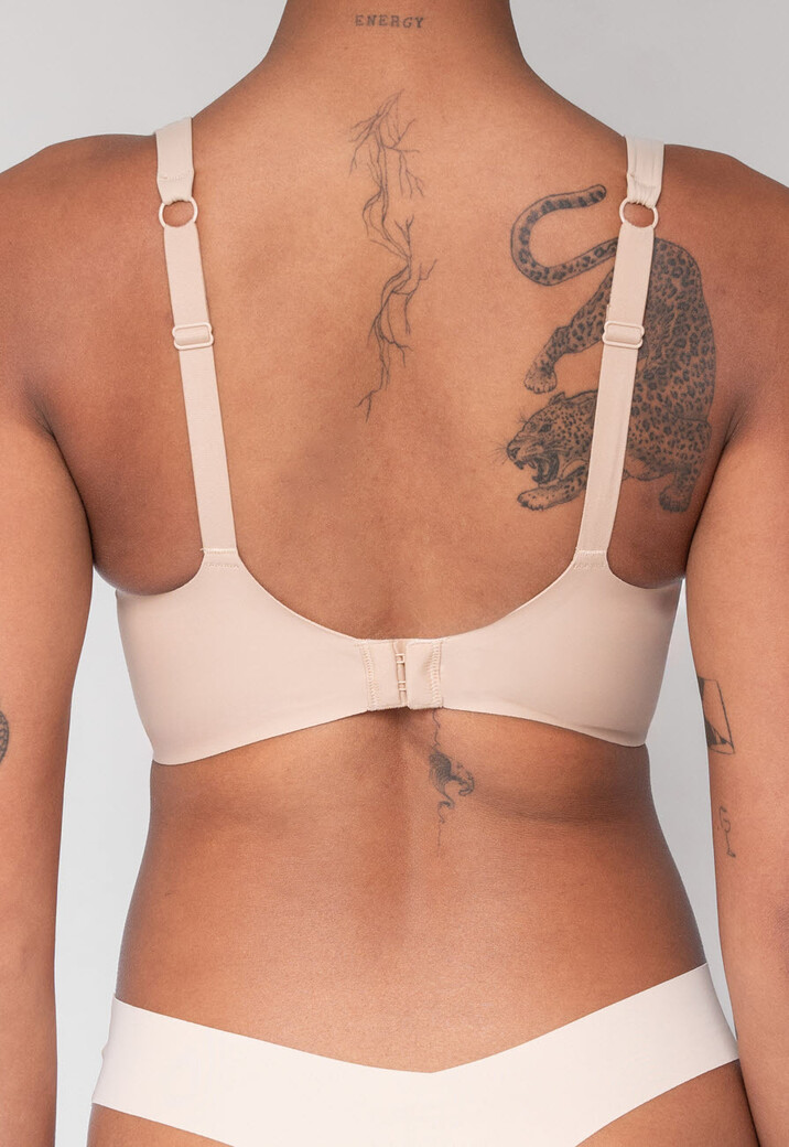 Nude Naadloze Softstretch BH Zonder Beugel