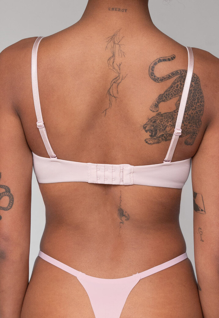 Lichtroze Push-Up BH met Afneembare Bandjes