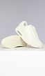 Lage Gebroken Witte Sneakers