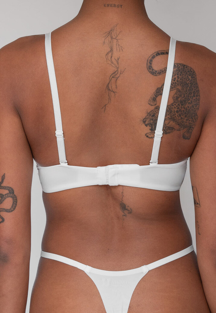 Witte Soft Cup BH met Beugels