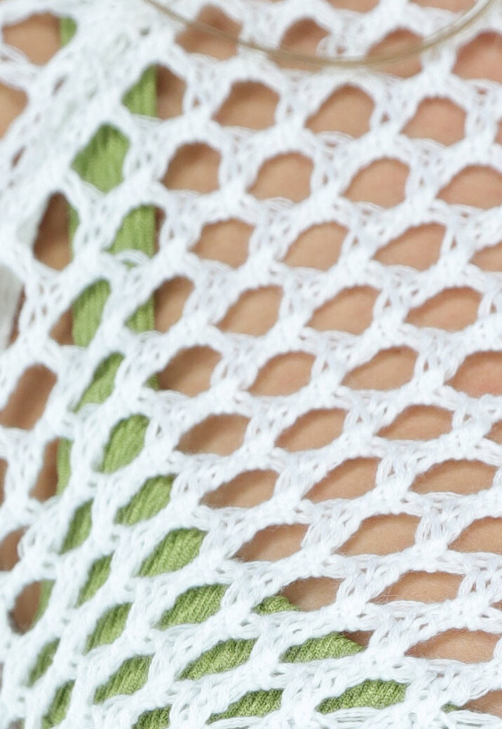 Cropped Bolero met Open Schouder