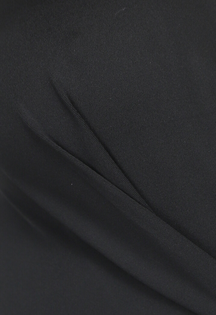 Zwarte Stretchy Jumpsuit met Ceintuur