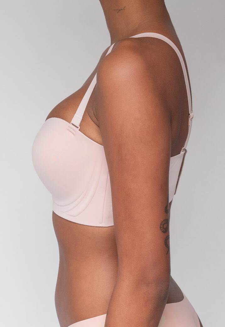 De Perfecte Strapless BH in Soft Roze