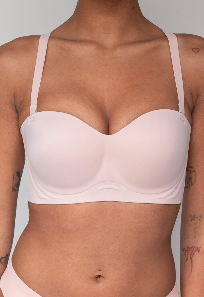 De Perfecte Strapless BH in Soft Roze