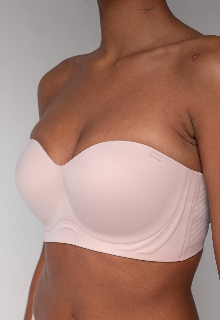 De Perfecte Strapless BH in Soft Roze