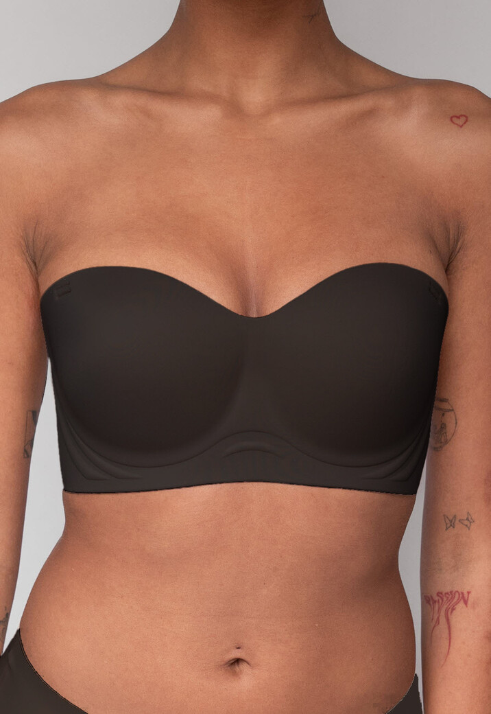 De Perfecte Strapless BH in Zwart