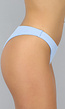 Lichtblauw Cheeky Bikini Broekje met Structuur