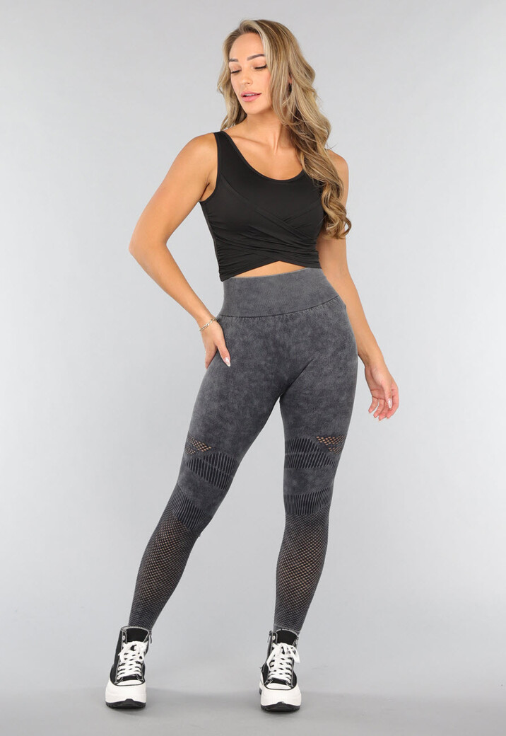 Padded Sporttop met Overslag