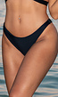 Zwart Cheeky Bikinibroekje