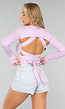 Kort Lila Bolero met Duimgaten