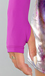 Paarse Korte Longsleeve Bolero