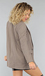 Camel Blazer met Schoudervulling