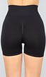 Zwarte Basic Sport Short met Scrunch